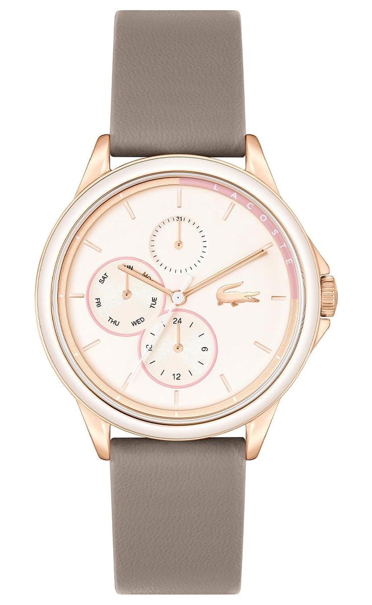 Lacoste LAC2001339 38 mm Gri Çelik Kordon Analog Kadın Kol Saati