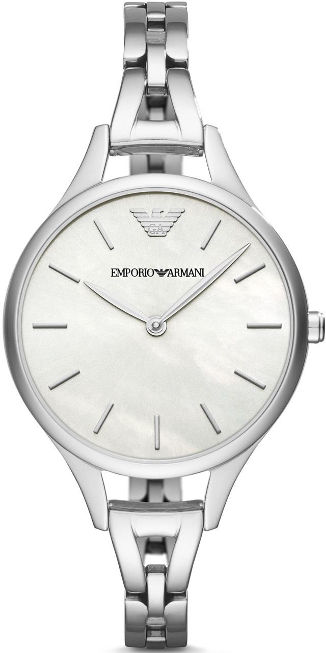 Emporio Armani AR11054 32 mm Gri Çelik Kordon Analog Kadın Kol Saati