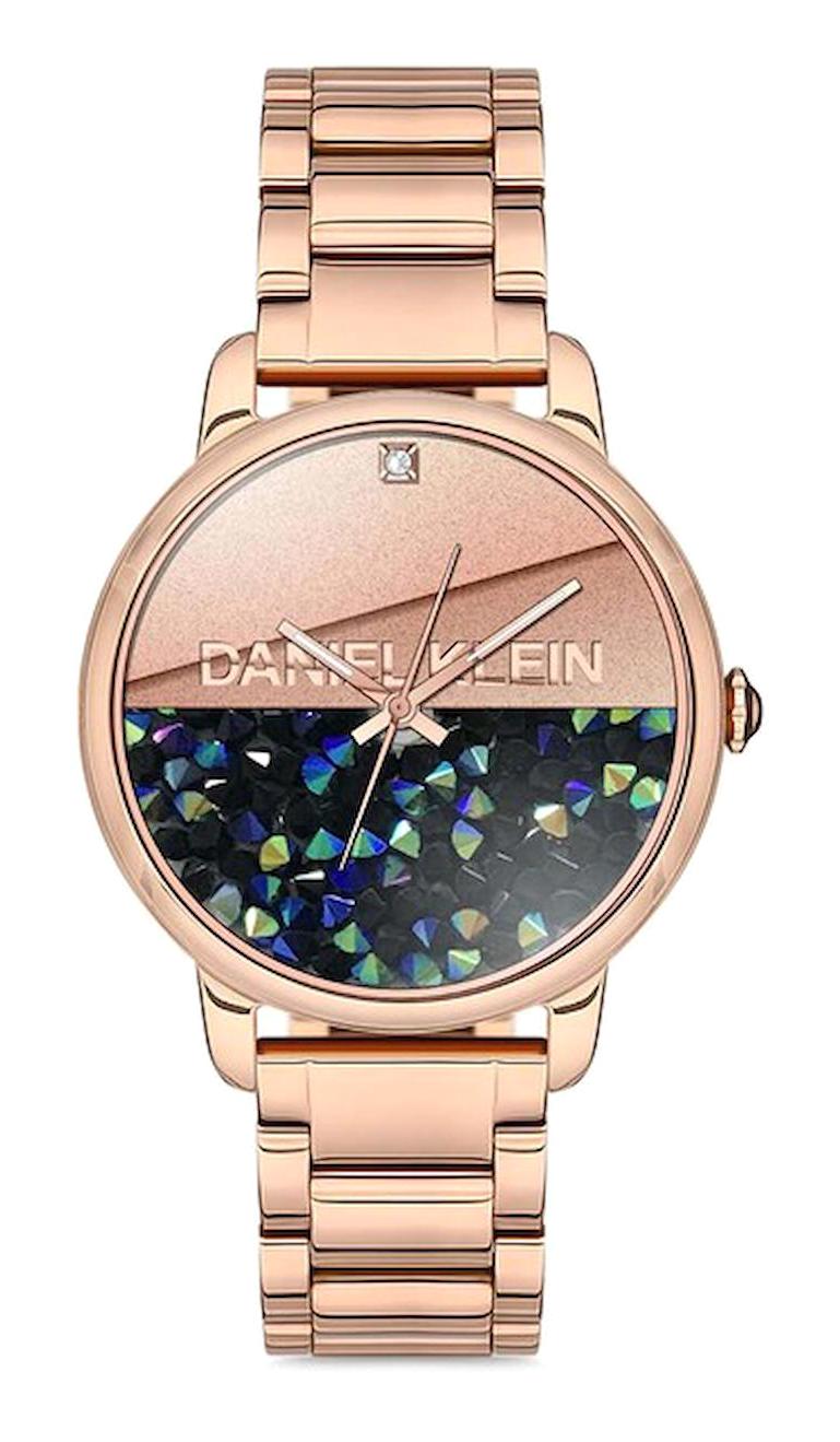 Daniel Klein DK.1.12711.2 35 mm Rose Gold Metal Kordon Analog Kadın Kol Saati