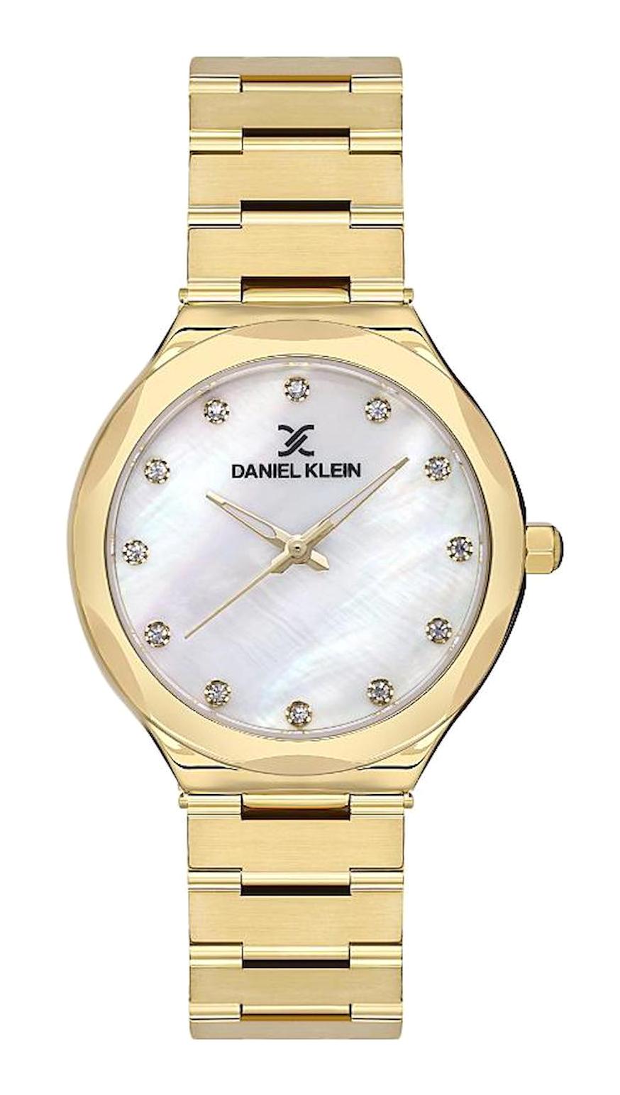 Daniel Klein DK.1.13596-2 35 mm Altın Metal Kordon Analog Kadın Kol Saati