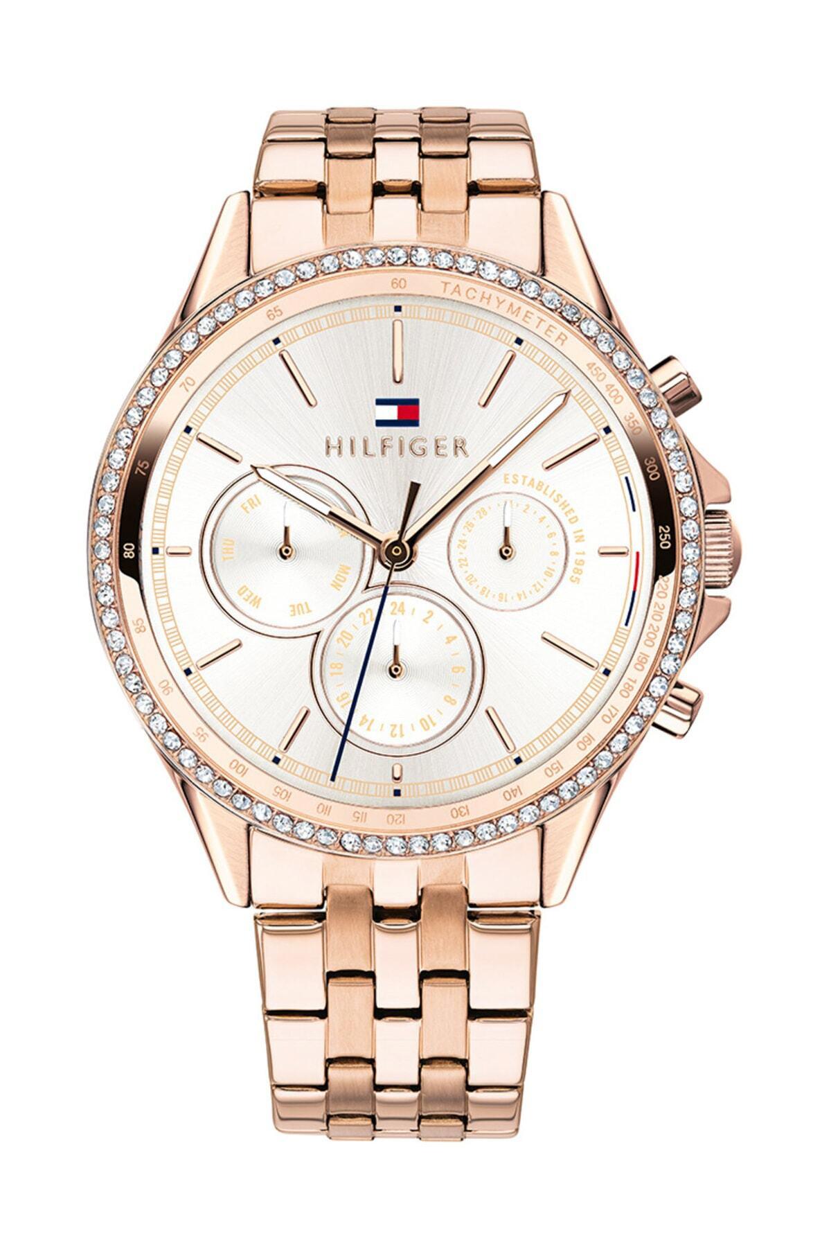 Tommy Hilfiger TH1781978 Takvimli 31-35 mm Rose Gold Çelik Kordon Analog Unisex Kol Saati