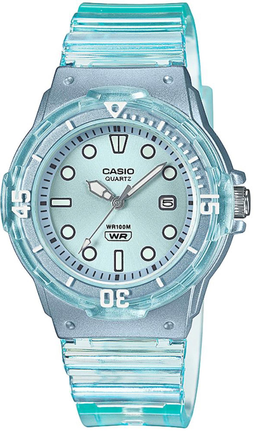 Casio LRW-200HS-2EVDF Takvimli 39 mm Mavi Plastik Kordon Analog Kadın Kol Saati