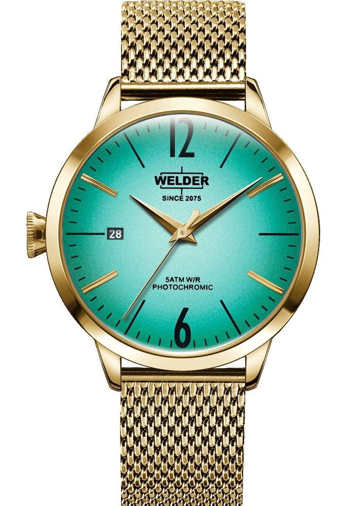 Welder Watch WRC624 Takvimli 38 mm Altın Metal Kordon Analog Kadın Kol Saati
