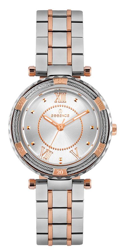 Essence ES6580FE.530 34 mm Gri-Rose Gold Metal Kordon Analog Kadın Kol Saati