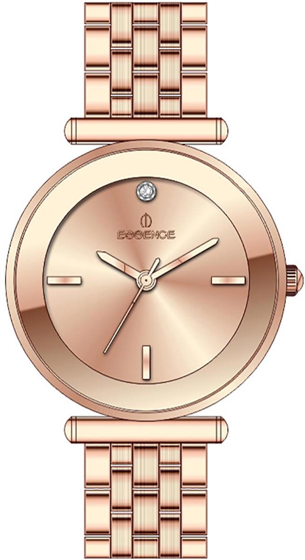 Essence D1131.410 30 mm Rose Gold Çelik Kordon Analog Kadın Kol Saati