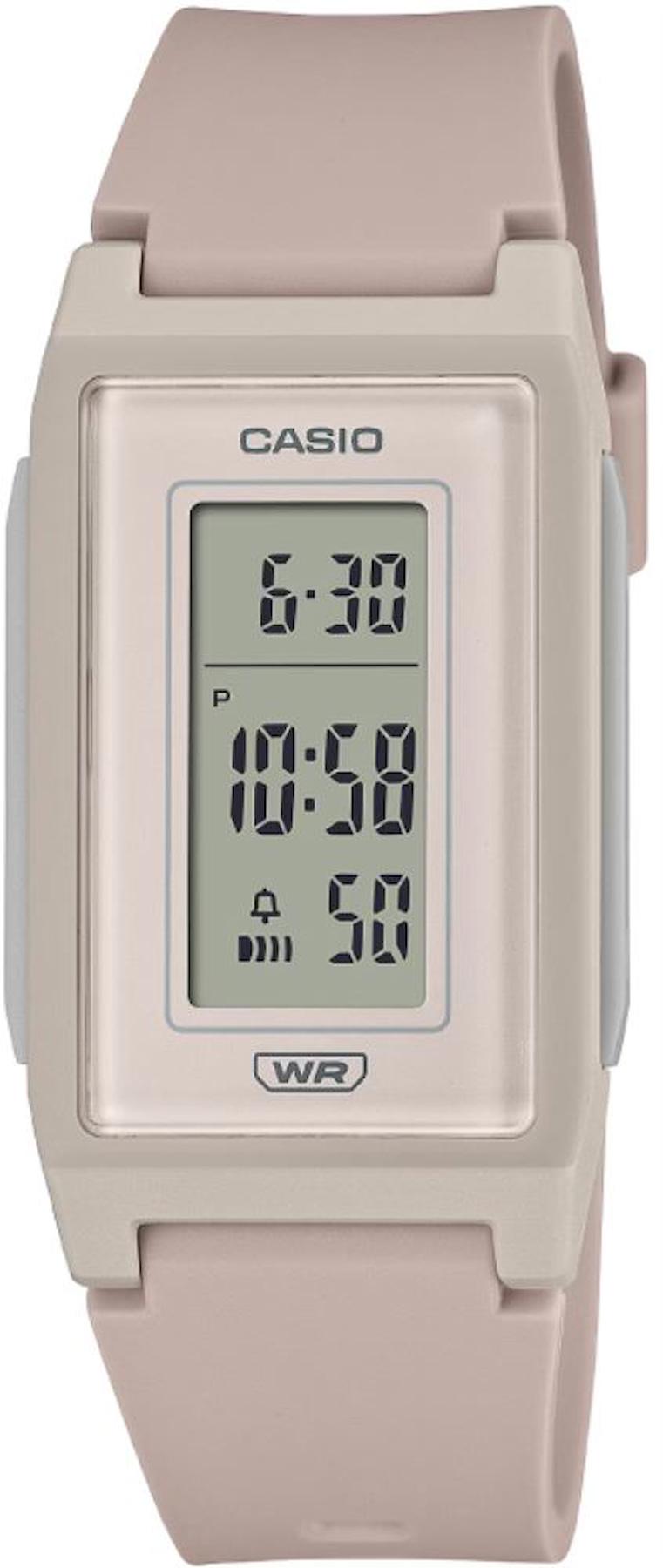 Casio LF-10WH-4DF Takvimli 24 mm Pembe Plastik Kordon Dijital Kadın Kol Saati