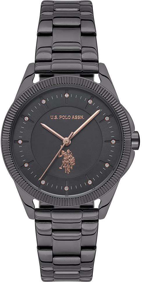 U.S. Polo Assn USPA2018-04 37 mm Siyah Çelik Kordon Analog Kadın Kol Saati