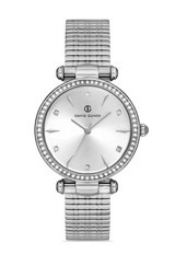 David Guner DG-8311LA-A1 32 mm Gri Çelik Kordon Analog Kadın Kol Saati