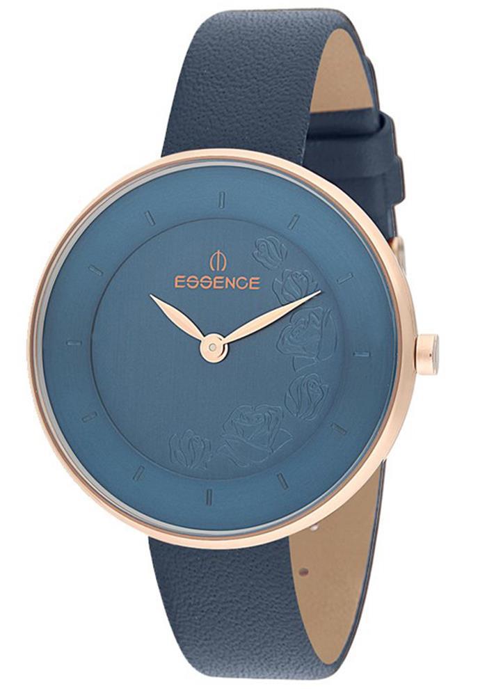 Essence D897.477 37 mm Lacivert Deri Kordon Analog Kadın Kol Saati