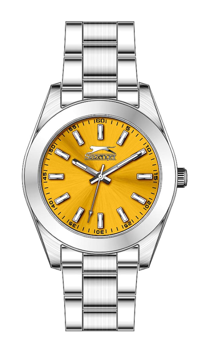 Slazenger SL.09.2282.3.03 32 mm Gri Çelik Kordon Analog Kadın Kol Saati