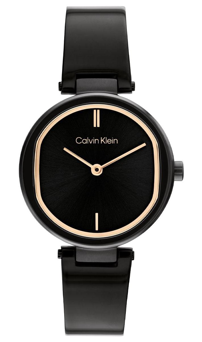 Calvin Klein CK25200310 30 mm Siyah Çelik Kordon Analog Kadın Kol Saati