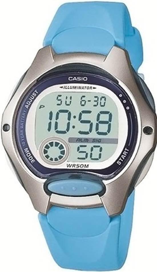 Casio LW-200-2BVDF Takvimli 34.9 mm Mavi Silikon Kordon Dijital Çocuk Kol Saati