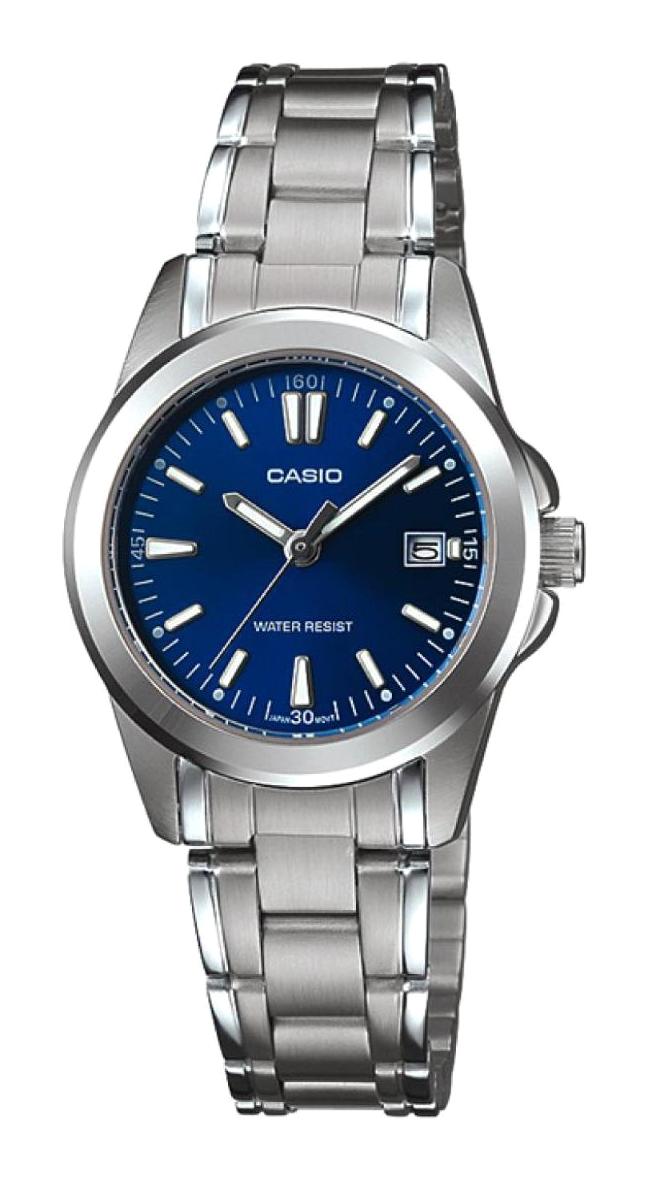 Casio LTP-1215A-2ADF 28 mm Gri Çelik Kordon Analog Kadın Kol Saati