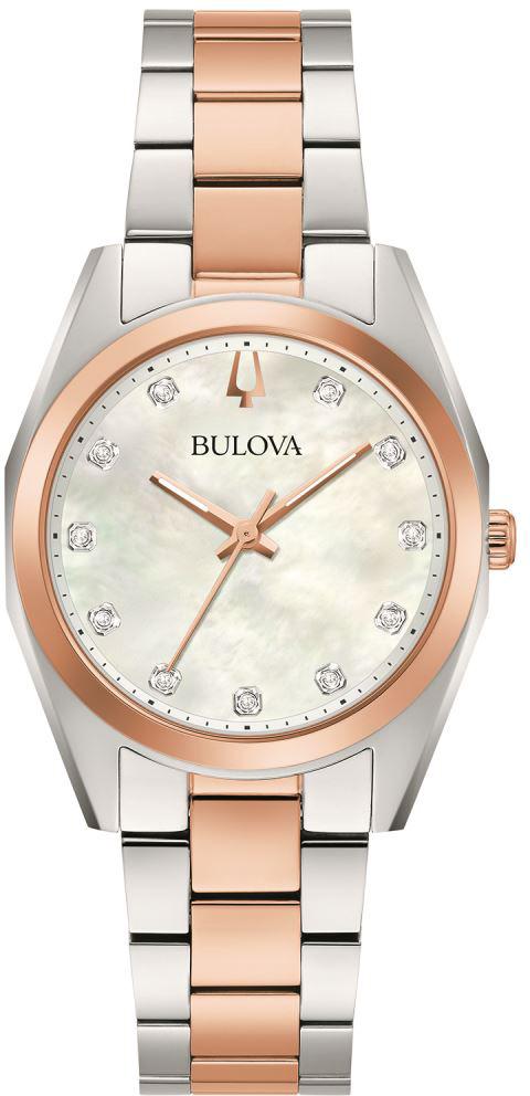 Bulova 98P207 31 mm Gri-Rose Gold Çelik Kordon Analog Kadın Kol Saati