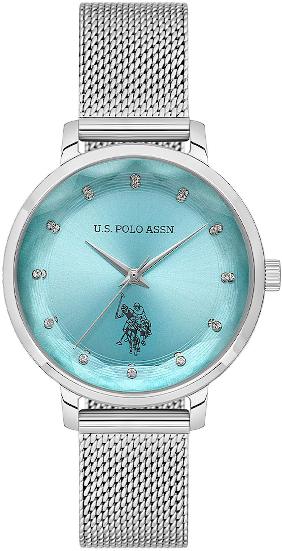 U.S. Polo Assn USPA2079-05 31 mm Gri Çelik Kordon Analog Kadın Kol Saati