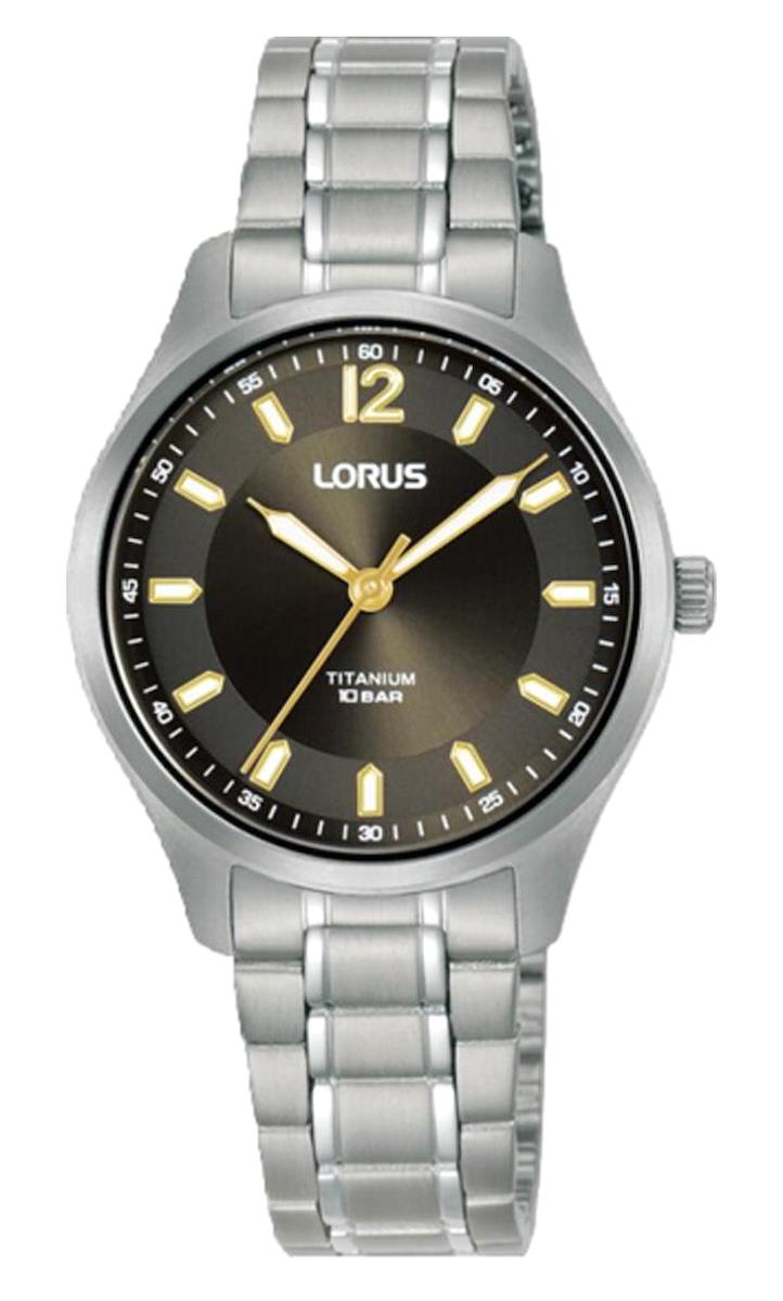 Lorus RG237XX9 36 mm Gri Titanyum Kordon Analog Kadın Kol Saati