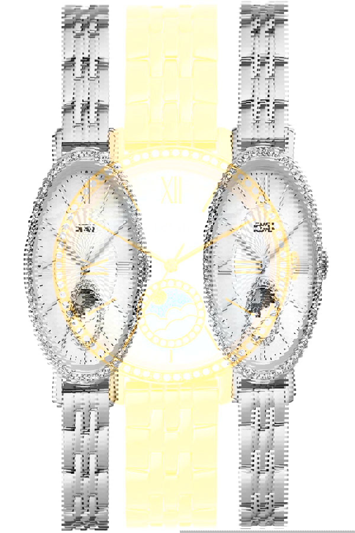 Fossil FES5167 36 mm Altın Çelik Kordon Analog Kadın Kol Saati