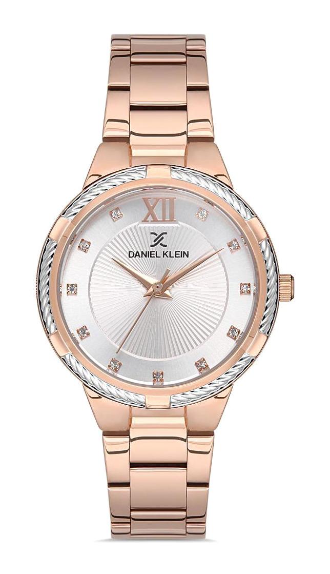 Daniel Klein DK.1.12849.2 34 mm Rose Gold Metal Kordon Analog Kadın Kol Saati