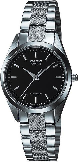 Casio LTP-1274D-1ADF 28 mm Gri Çelik Kordon Analog Kadın Kol Saati