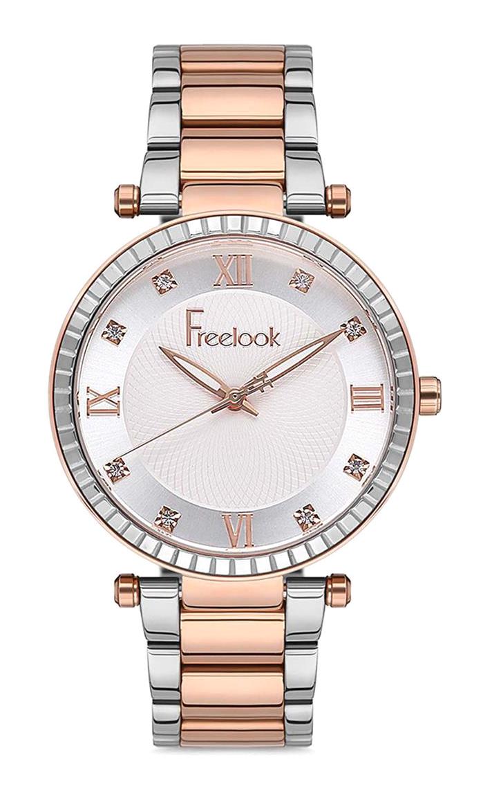 Freelook FL.1.10124.5 36 mm Rose Gold Çelik Kordon Analog Kadın Kol Saati