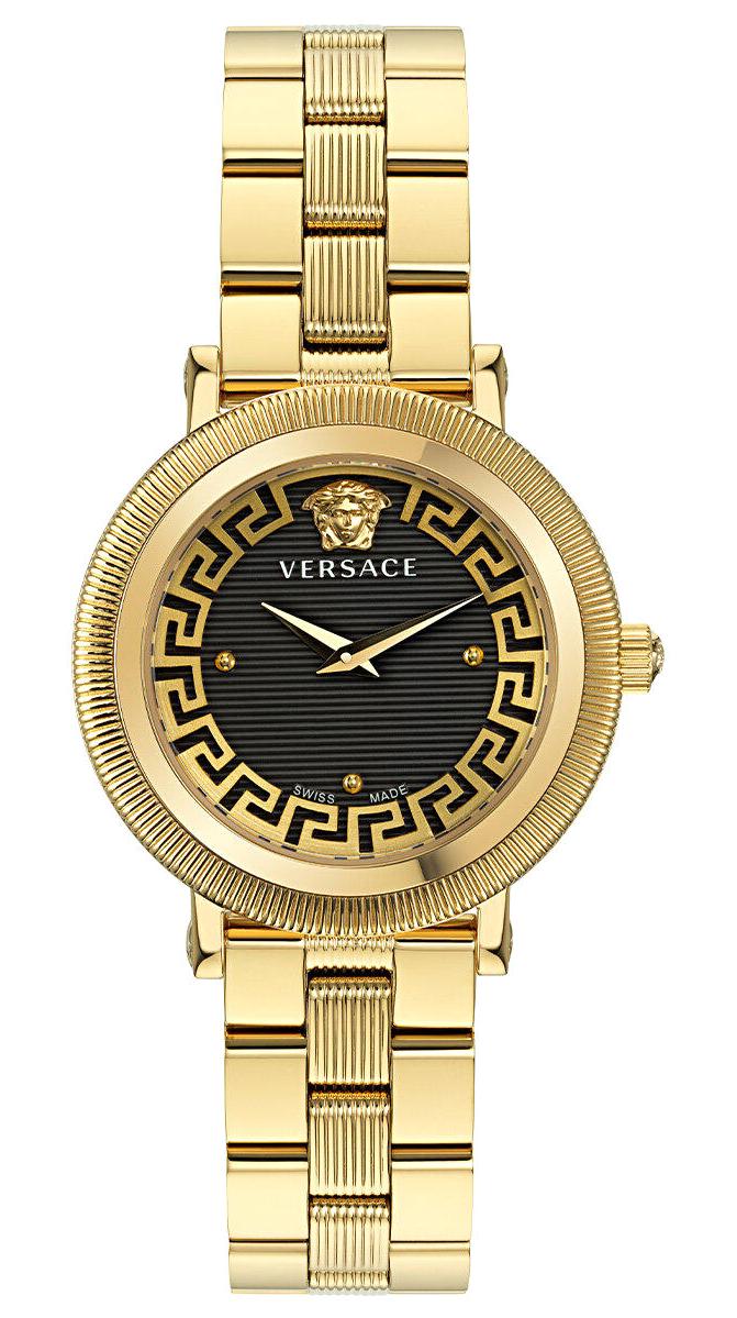 Versace VRSCVE7F00623 35 mm Altın Çelik Kordon Analog Kadın Kol Saati