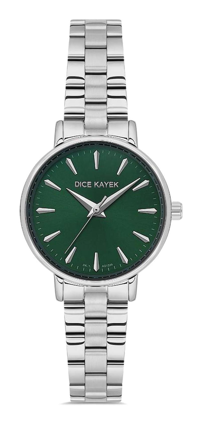 Dice Kayek DK.1.AG1339.02 27 mm Gri Çelik Kordon Analog Kadın Kol Saati