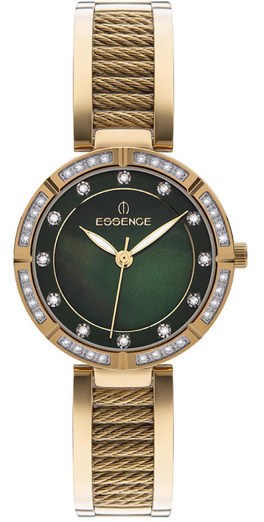 Essence ES6820FE.170 34 mm Altın Çelik Kordon Analog Kadın Kol Saati
