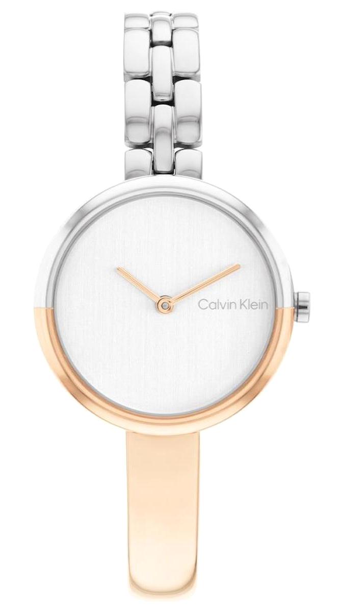 Calvin Klein CK25200281 28 mm Gri-Rose Gold Çelik Kordon Analog Kadın Kol Saati