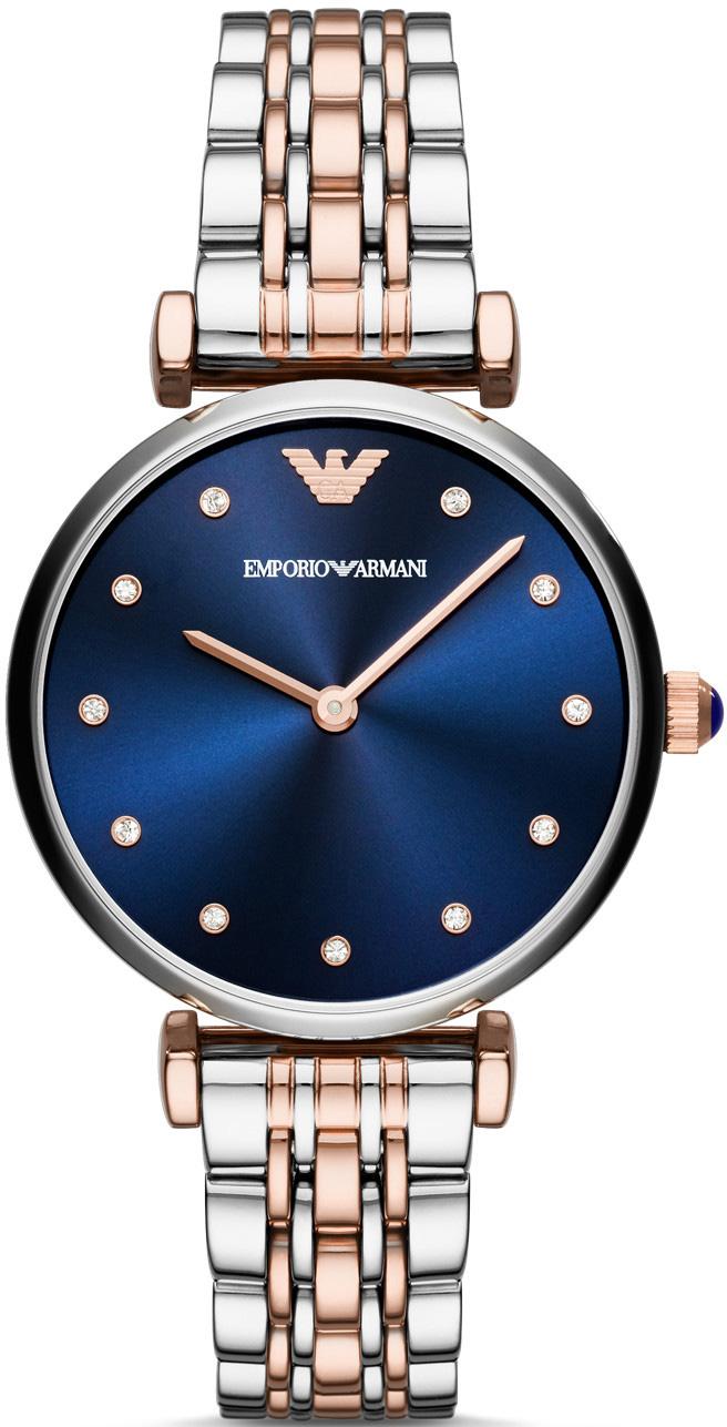 Emporio Armani AR11092 32 mm Gri-Rose Gold Çelik Kordon Analog Kadın Kol Saati