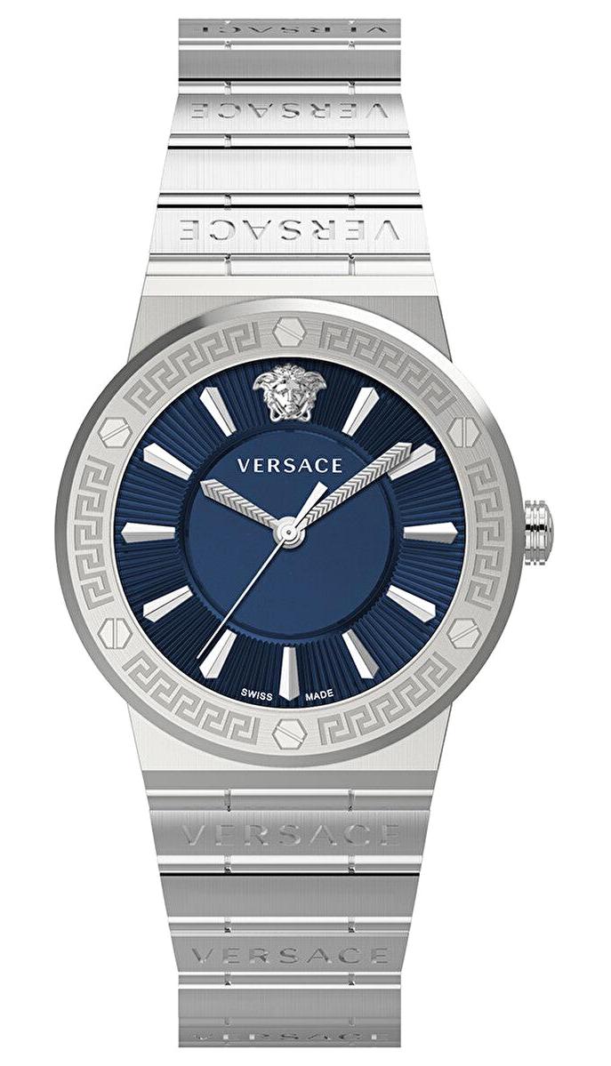 Versace VRSCVEVH00520 38 mm Gri Çelik Kordon Analog Kadın Kol Saati