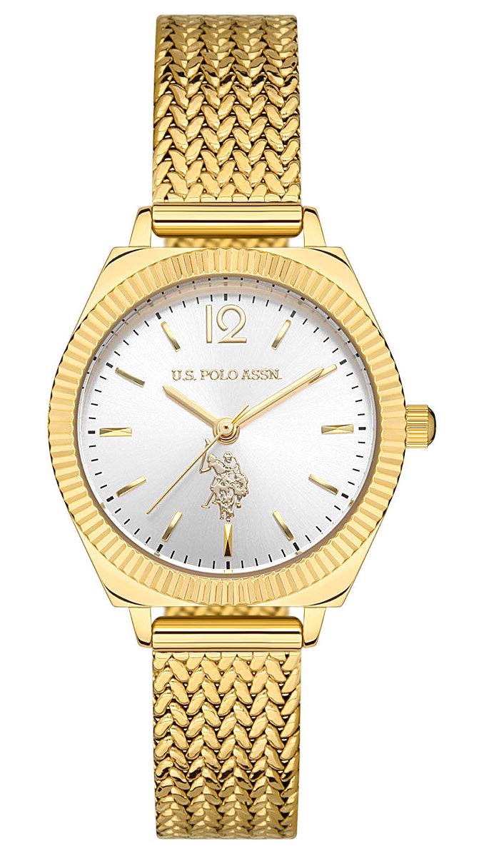 U.S. Polo Assn USPA2062-04 28 mm Altın Çelik Kordon Analog Kadın Kol Saati