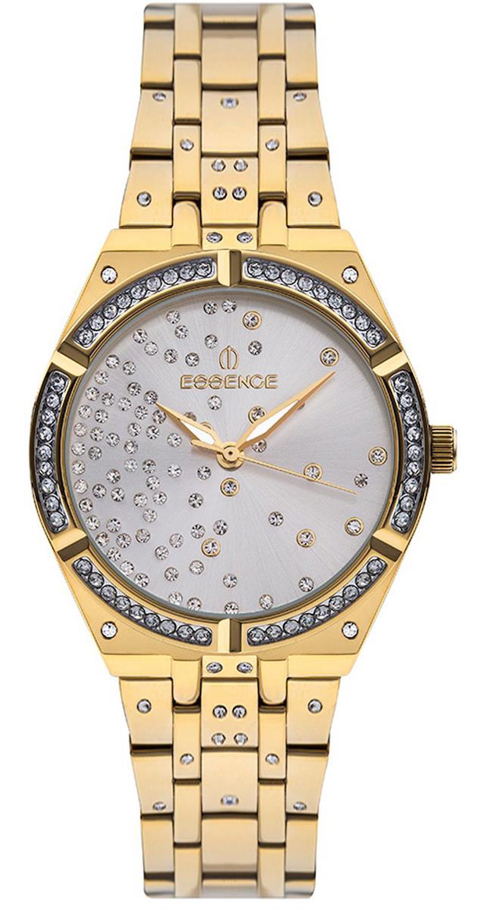 Essence ES6790FE.130 36 mm Altın Çelik Kordon Analog Kadın Kol Saati