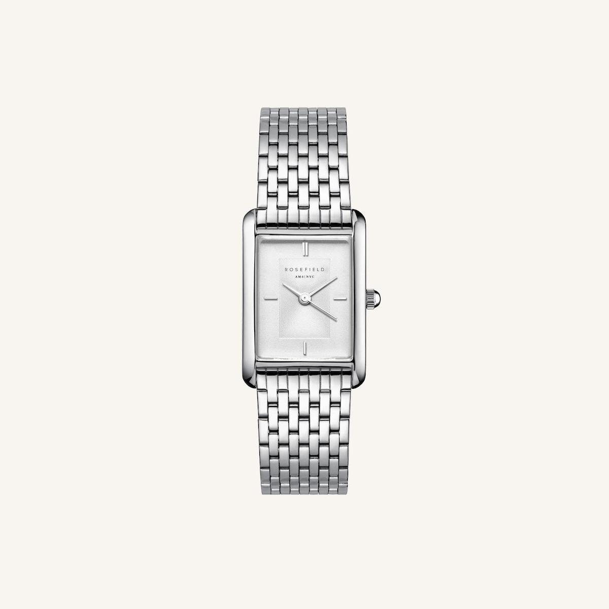 Rosefield HWSSS.H02 30 mm Gri Çelik Kordon Analog Kadın Kol Saati