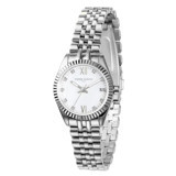 Pierre Cardin COP.1007 Takvimli 28 mm Gri Metal Kordon Analog Kadın Kol Saati
