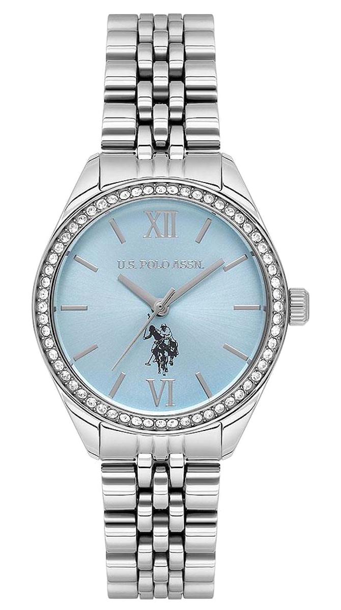 U.S. Polo Assn USPA2085-03 30 mm Gri Metal Kordon Analog Kadın Kol Saati