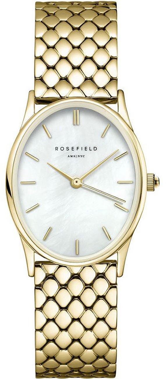 Rosefield OWGSG.OV01 29 mm Altın Çelik Kordon Analog Kadın Kol Saati