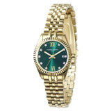 Pierre Cardin COP.1000 Takvimli 28 mm Altın Çelik Kordon Analog Kadın Kol Saati