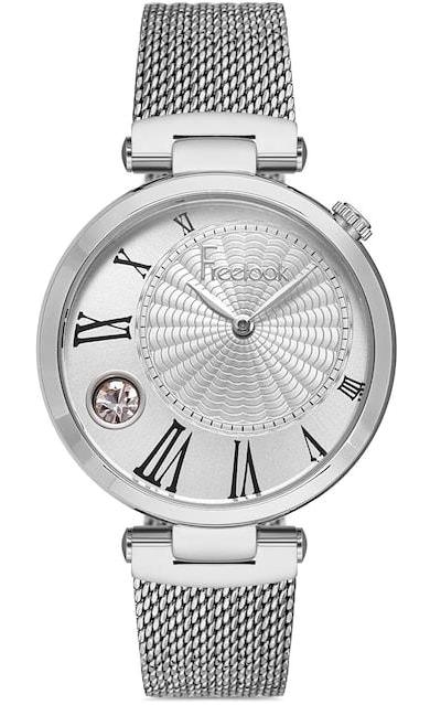 Freelook FL.1.10252.1 38 mm Gri Çelik Kordon Analog Kadın Kol Saati