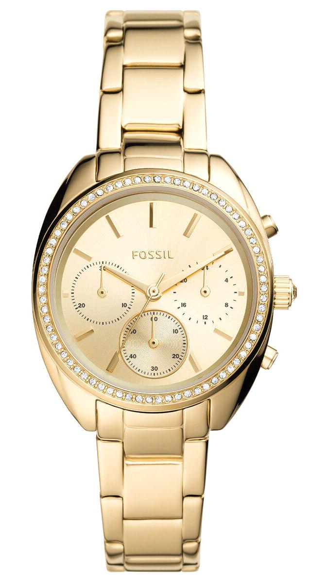Fossil FBQ3658 34 mm Altın Çelik Kordon Analog Kadın Kol Saati