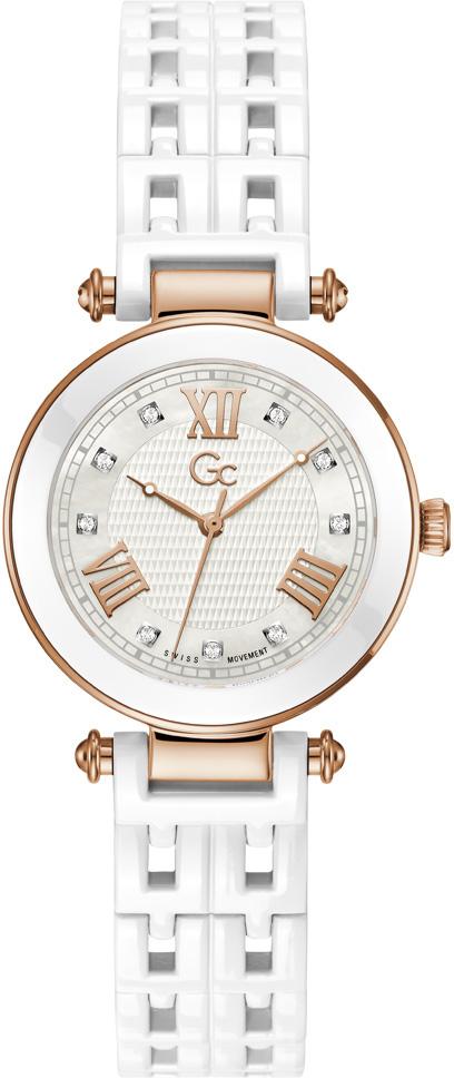 Guess GCY66001L1MF 36 mm Beyaz Plastik Kordon Analog Kadın Kol Saati