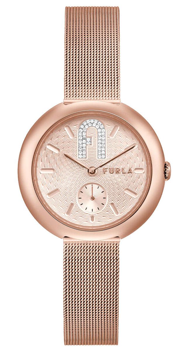 Furla FRWW00013007L3 Takvimli 36 mm Rose Gold Metal Kordon Analog Kadın Kol Saati