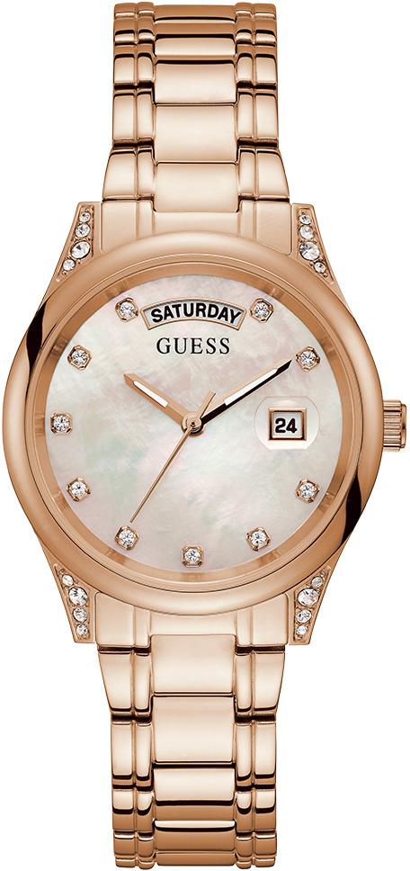 Guess GUGW0047L2 Takvimli 36 mm Rose Gold Metal Kordon Analog Kadın Kol Saati
