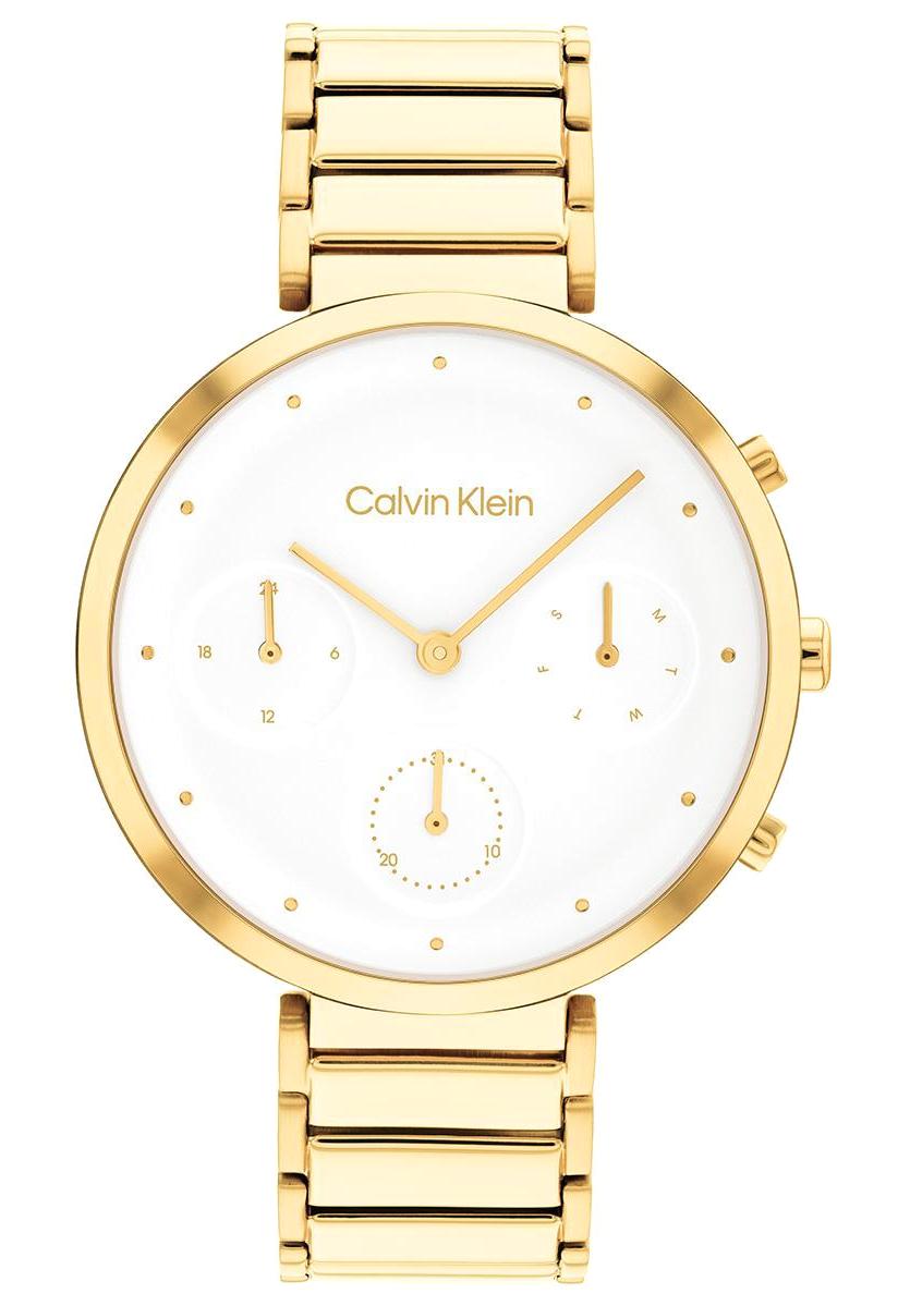 Calvin Klein CK25200284 36 mm Altın Çelik Kordon Analog Kadın Kol Saati