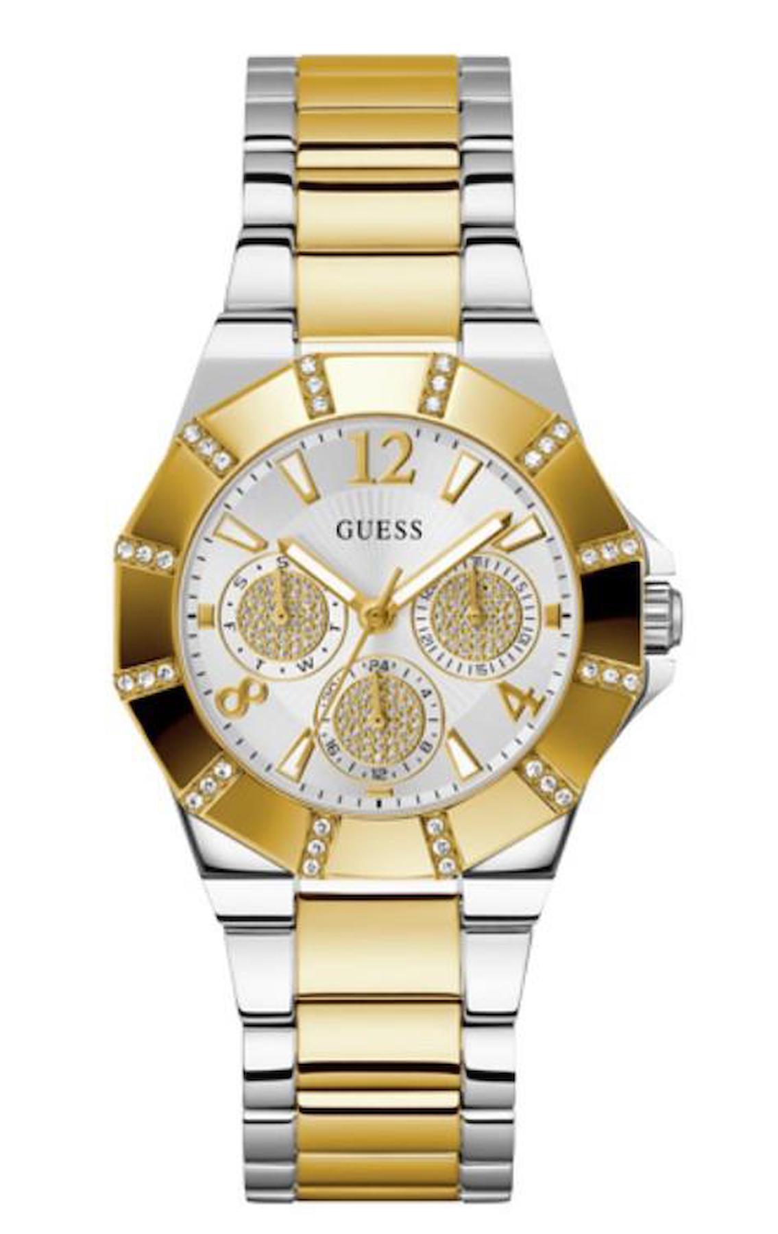 Guess GUGW0616L2 36 mm Gri Çelik Kordon Analog Kadın Kol Saati
