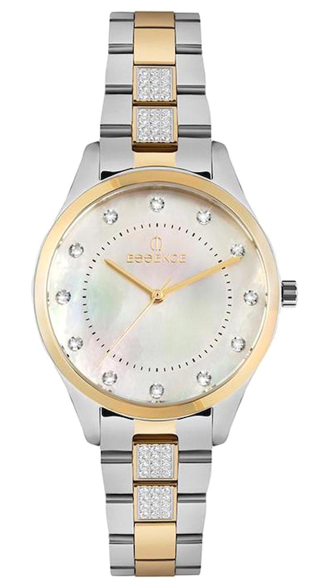 Essence ES6596FE.220 35 mm Altın-Gri Metal Kordon Analog Kadın Kol Saati