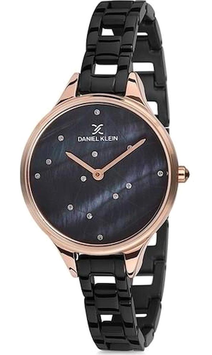 Daniel Klein DK102-011887B 34 mm Siyah Çelik Kordon Analog Kadın Kol Saati