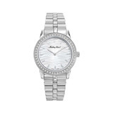 Mathey-Tissot D10860AQS 26-30 mm Gri Çelik Kordon Analog Kadın Kol Saati