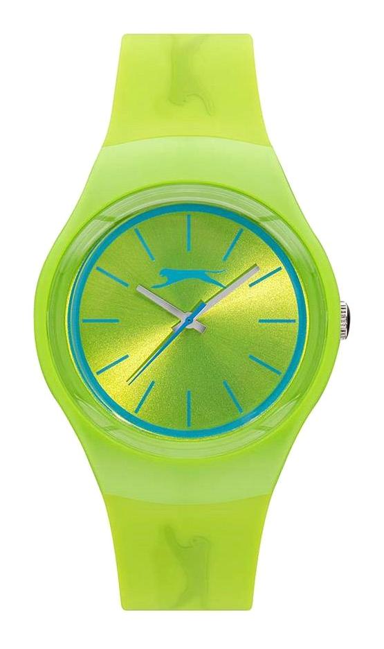 Slazenger SL.09.6570.3.04 35 mm Yeşil Silikon Kordon Analog Kadın Kol Saati