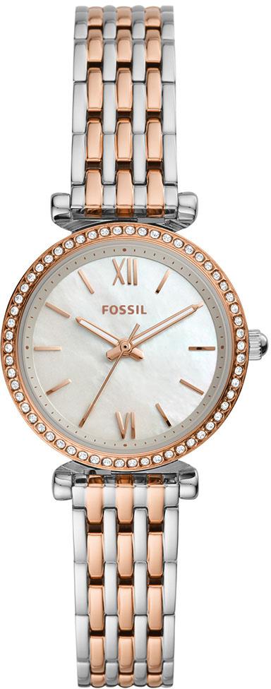 Fossil ES4649 30 mm Gri-Rose Gold Çelik Kordon Analog Kadın Kol Saati