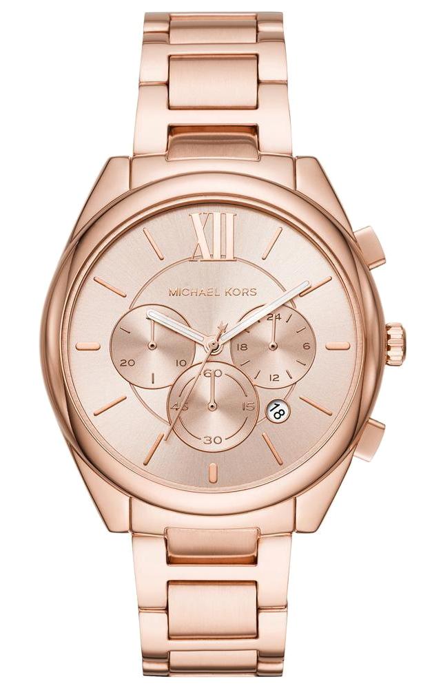 Michael Kors MK7108 Takvimli 42 mm Rose Gold Çelik Kordon Analog Kadın Kol Saati
